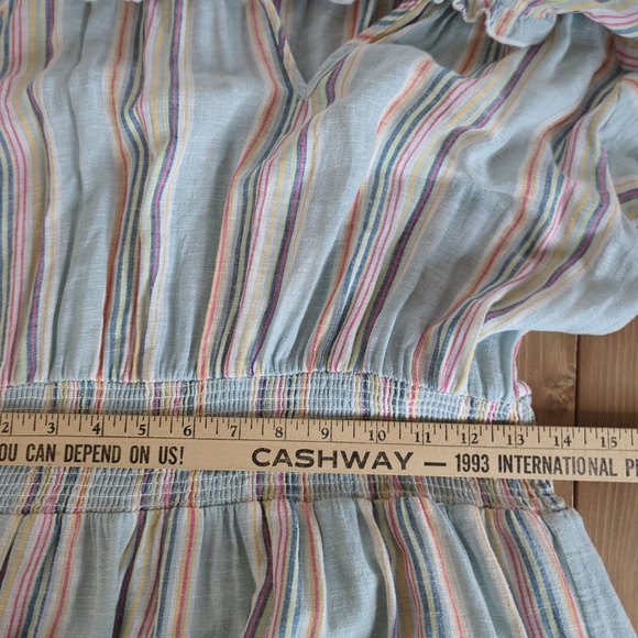 Rails Striped Multicolor Midi Dress - Picture 7 of 9